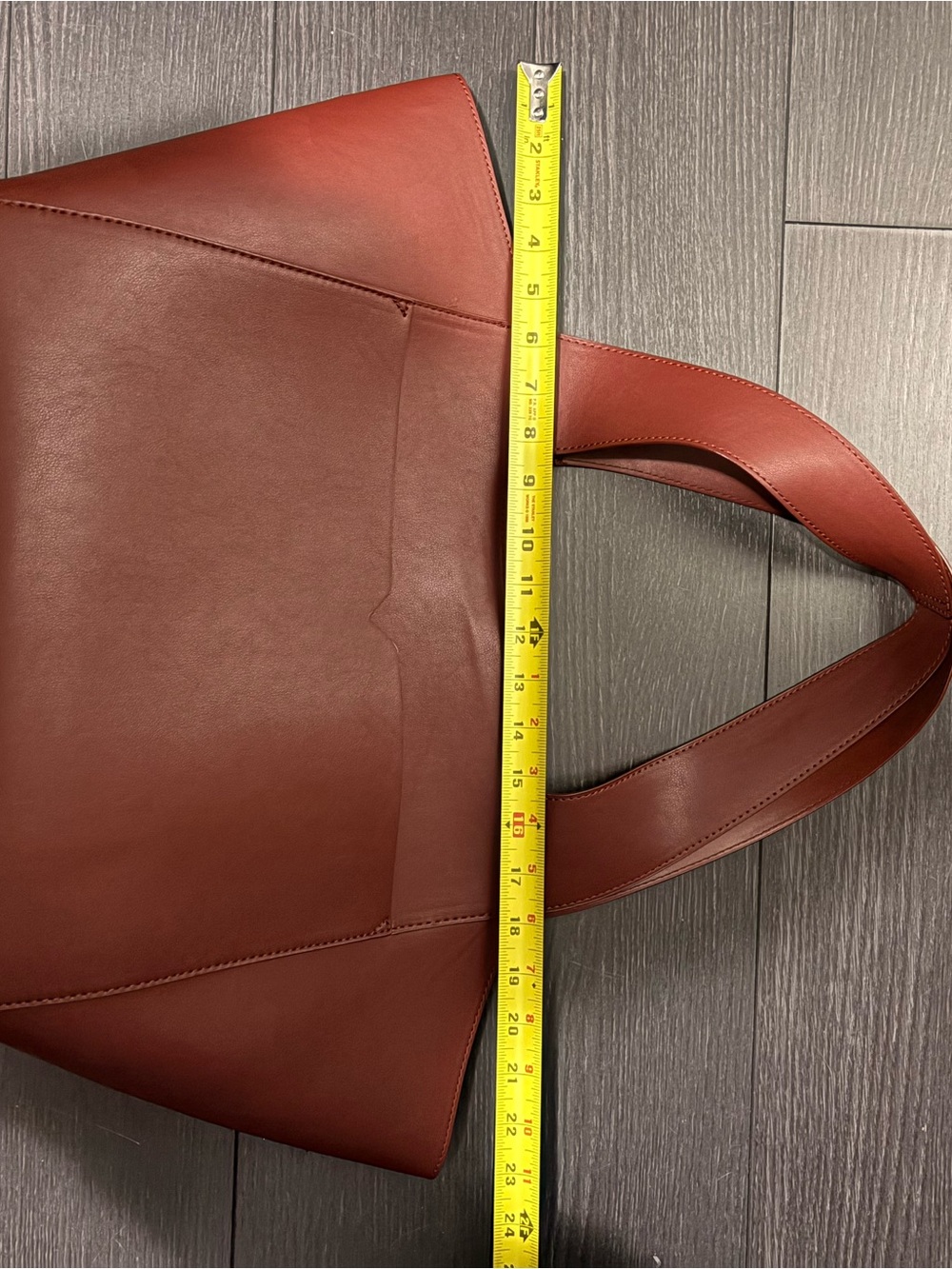 Carin Wester Burgundy Carry All Tote Bag - Picture 6 of 7